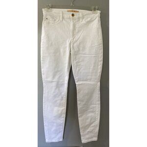 Joe's Jeans Womens White Skinny High Rise Denim Ankle Jeans 29